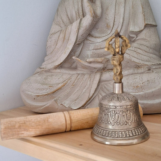 Tibetan Bell with wooden rod