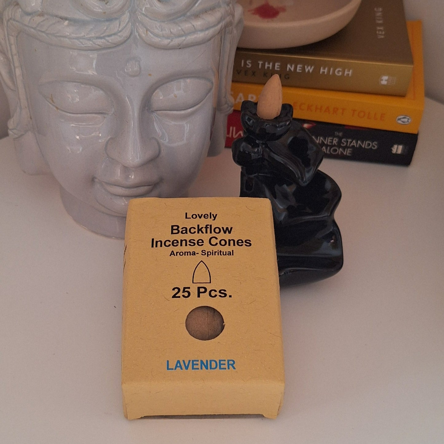 Back flow Incense cones & holder