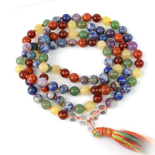7 Chakra Beaded Mala