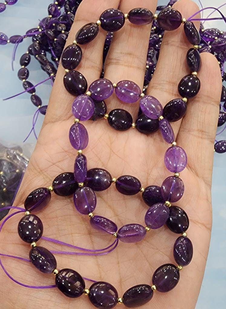 Amethyst oval bracelets neom.soul