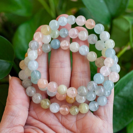 Morganite Beryl Bracelet
