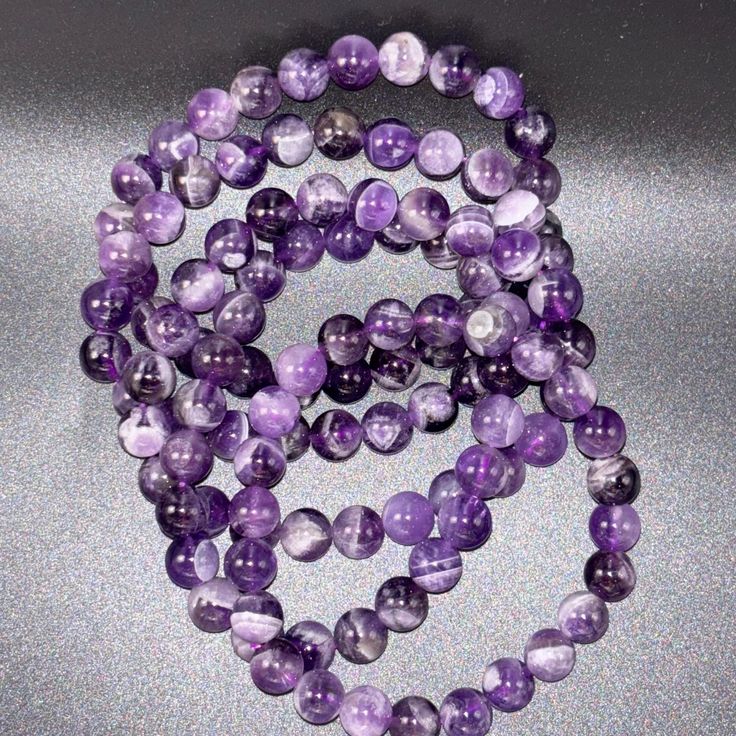 Chevron Amethyst Bracelet
