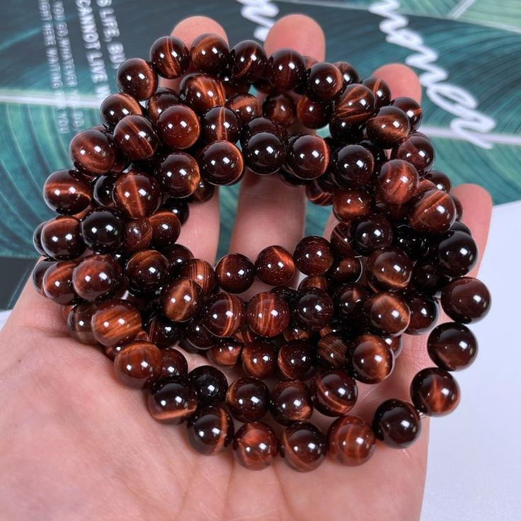 Red Tiger's Eye Bracelet