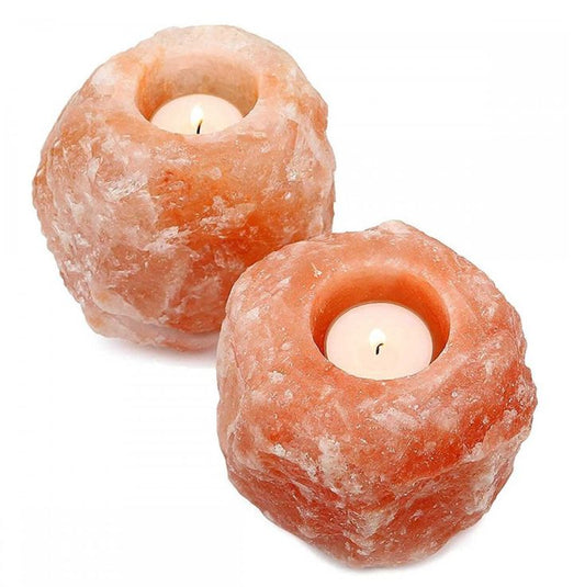 Himalayan salt ( Natural shape) candle holder neom.soul