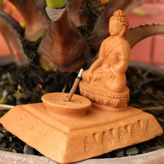 Meditating Buddha Incense holder