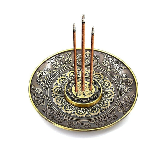 Brass Mandala Incense holder