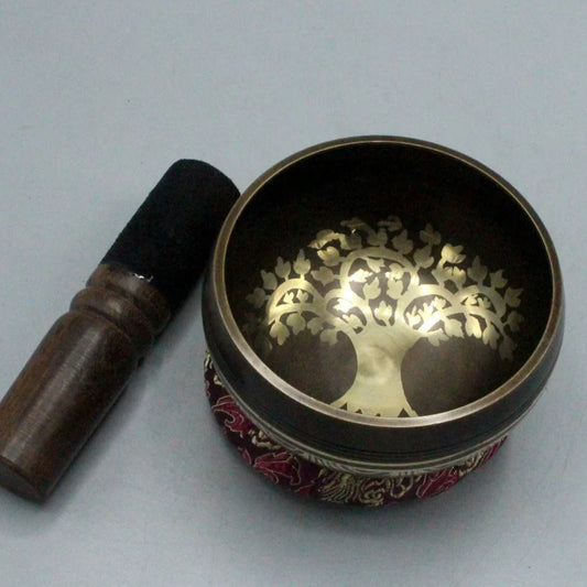 Tree of Life Tibetan Singing Bowl