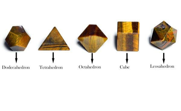 Yellow Tiger's Eye set