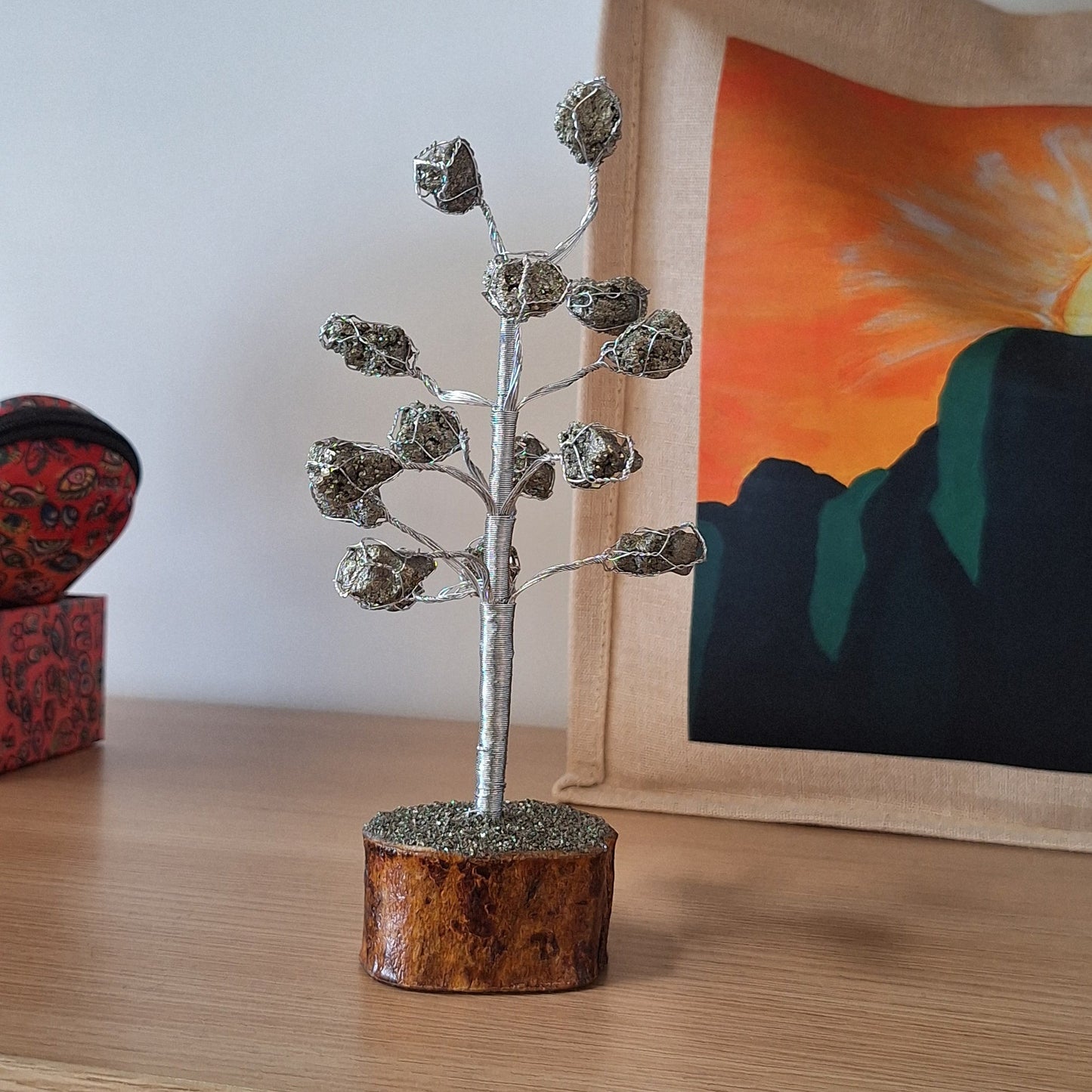 Pyrite Raw tumble Tree