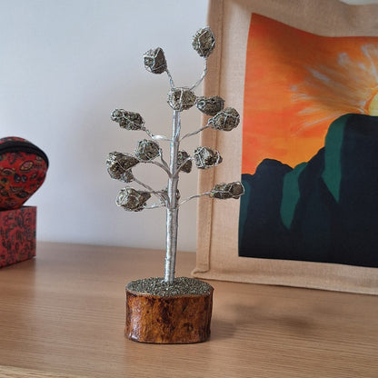 Pyrite Raw tumble Tree