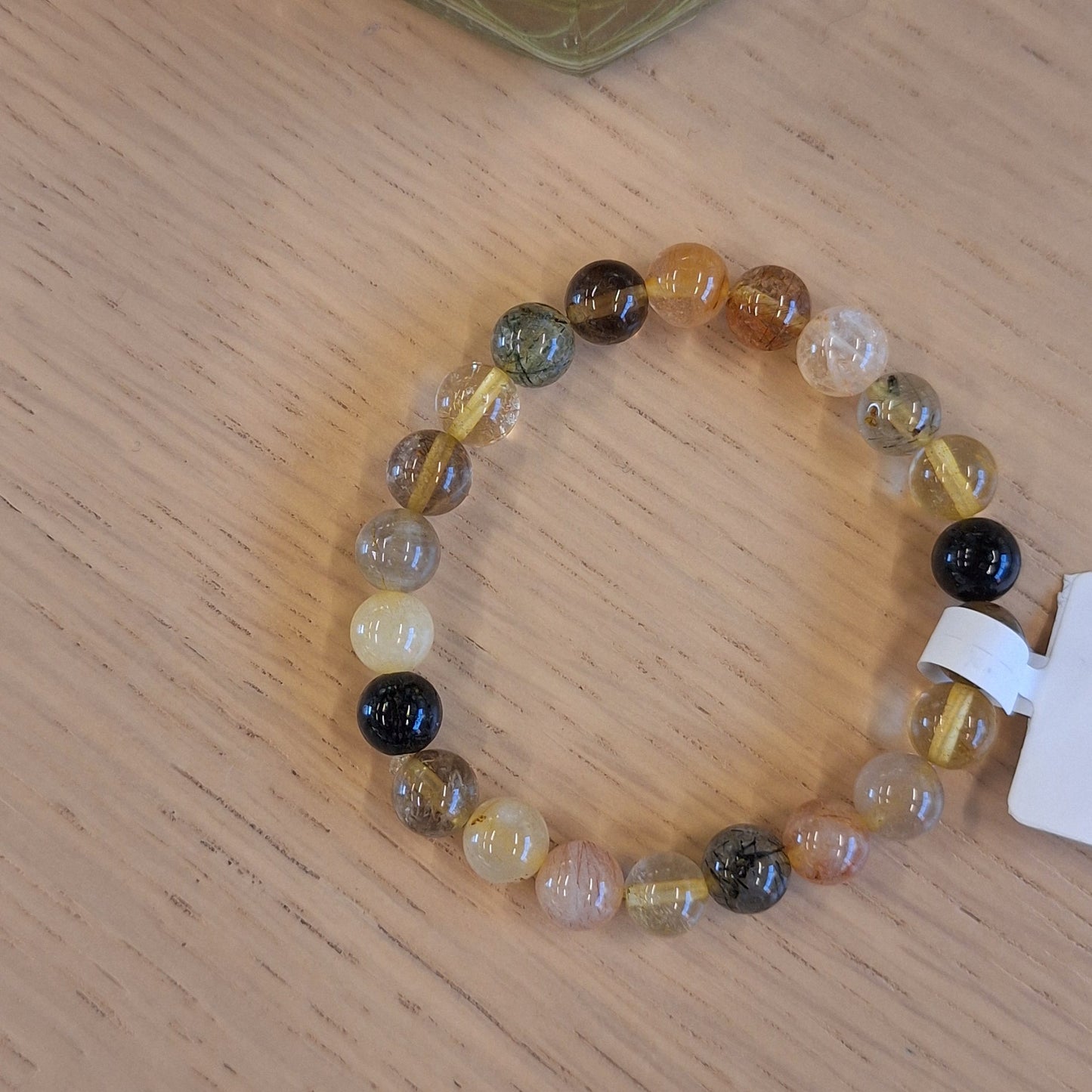 Golden Rutilated Quartz Bracelet