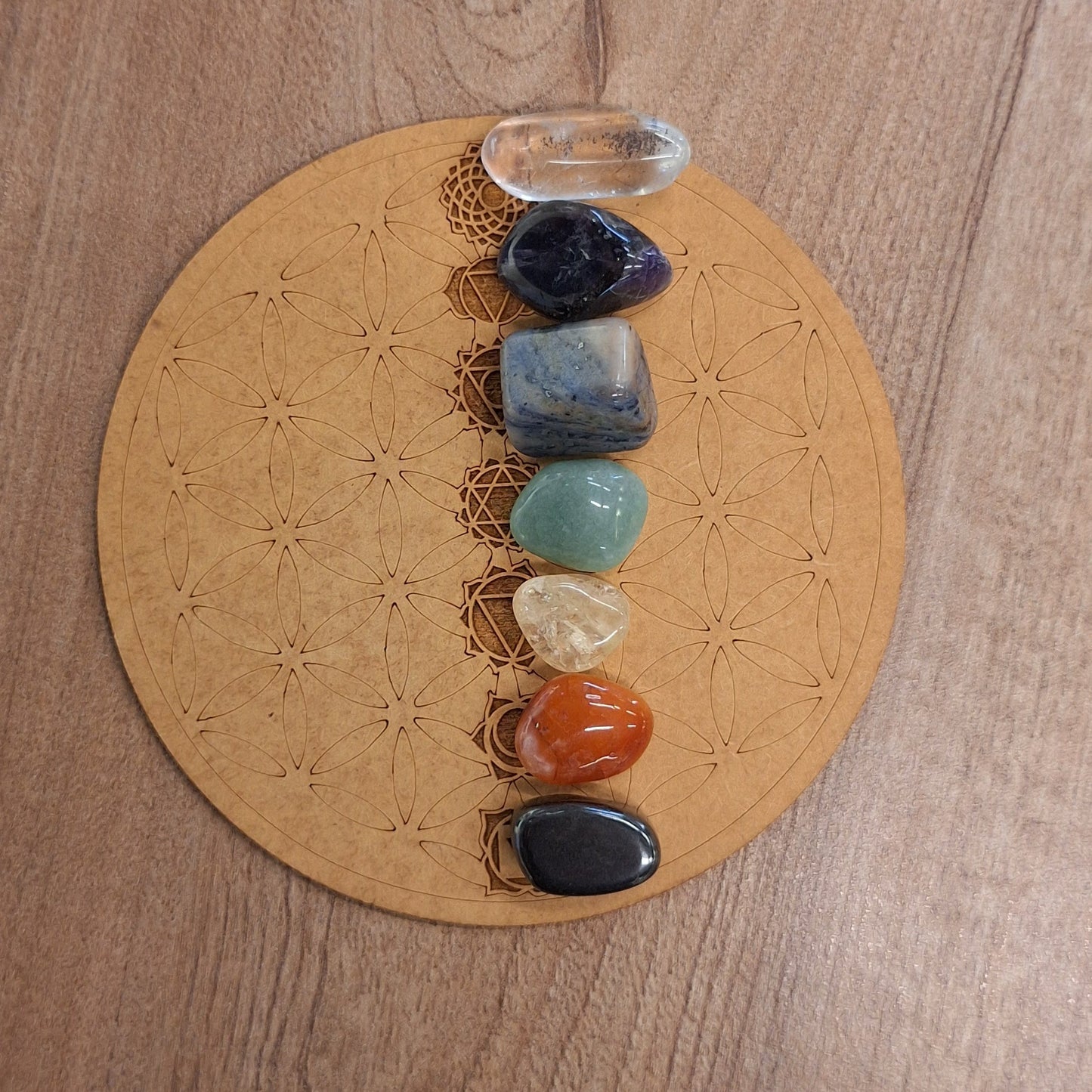 Crystal 7 Chakra Board