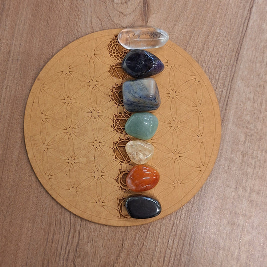Crystal 7 Chakra Board