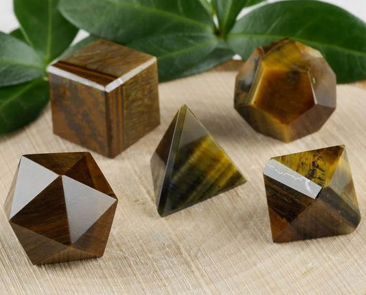 Yellow Tiger's Eye set