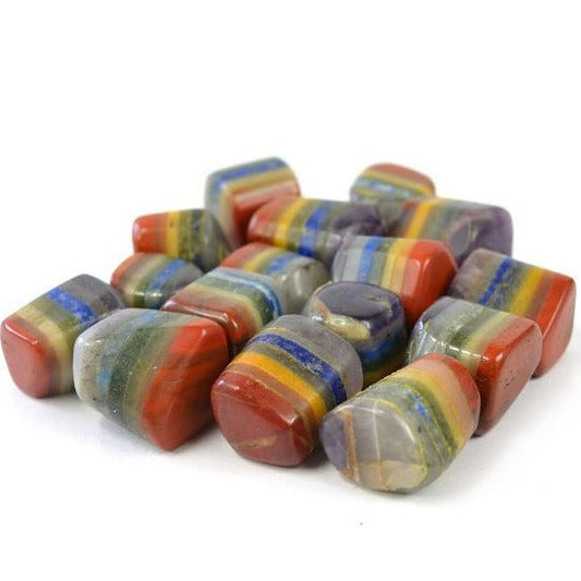 7 Chakra Crystal Bonded Tumbles neom.soul