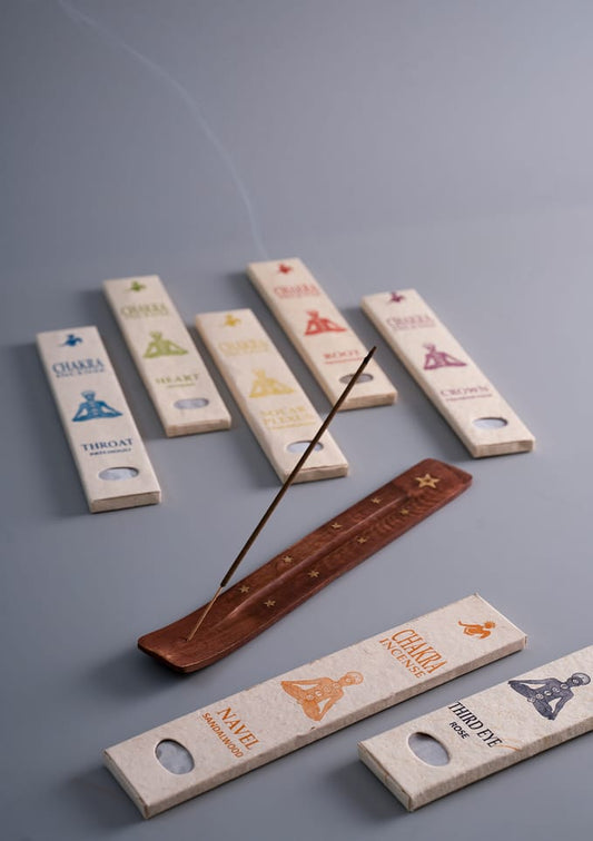 7 Chakra Nepal Incense - Long neom.soul