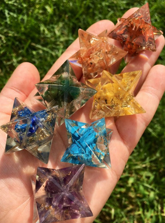 7 Chakra Orgonite Merkaba neom.soul