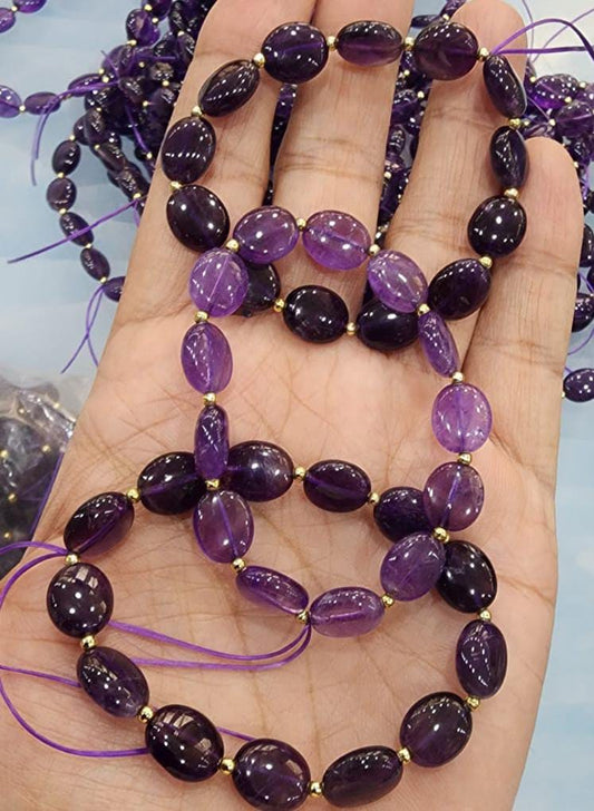 Amethyst oval bracelets neom.soul