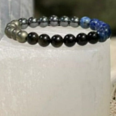 Aura and Energy Protection Crystal Bracelet neom.soul