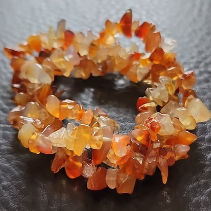 Carnelian Chips Bracelet