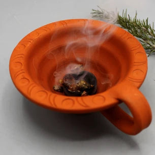 Clay Cup Resin holder