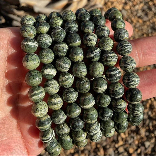Green Zebra Jasper Bracelet