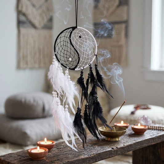 Yin Yang Dreamcatcher