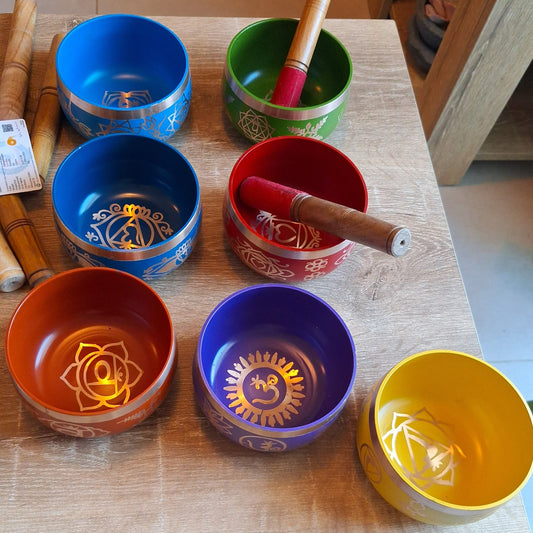 7 Chakra Sound Bowls - Large