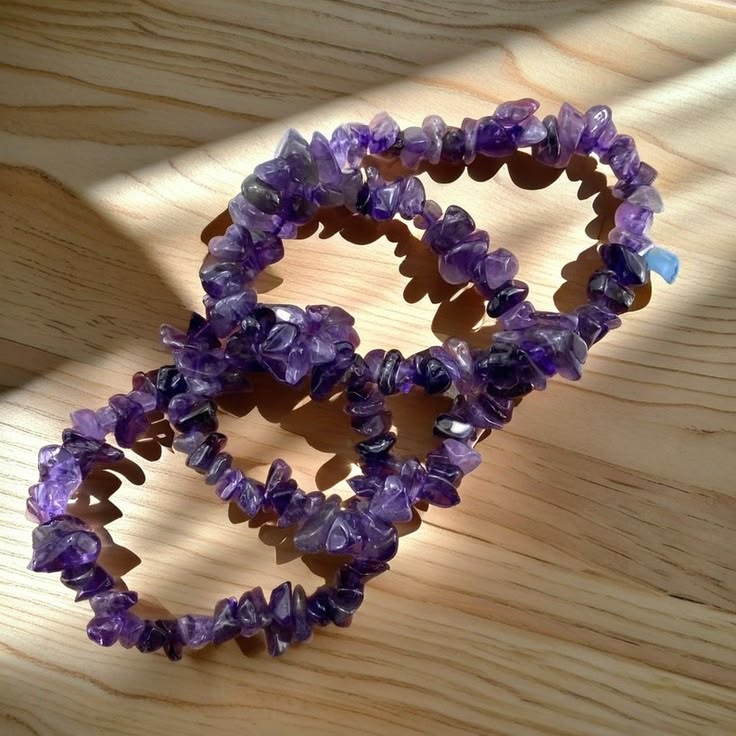 Amethyst Chips Bracelet