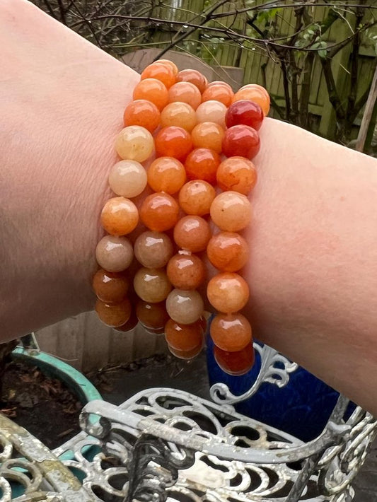 Orange Aventurine Bracelet