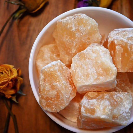 Orange Calcite Raw