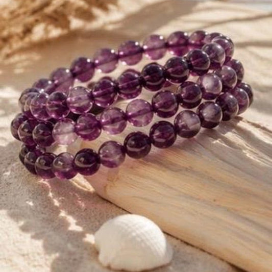 Purple Flourite Bracelet