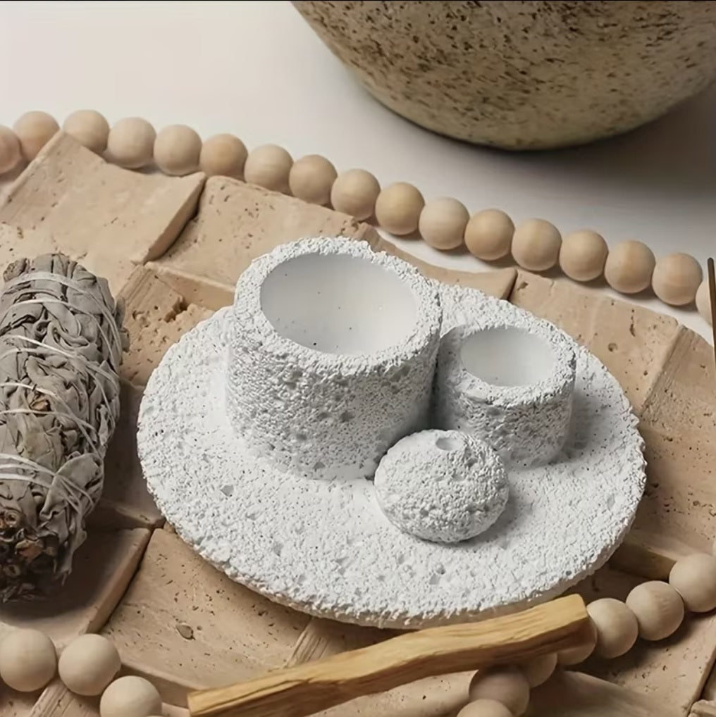 Smudge Holder - Cream