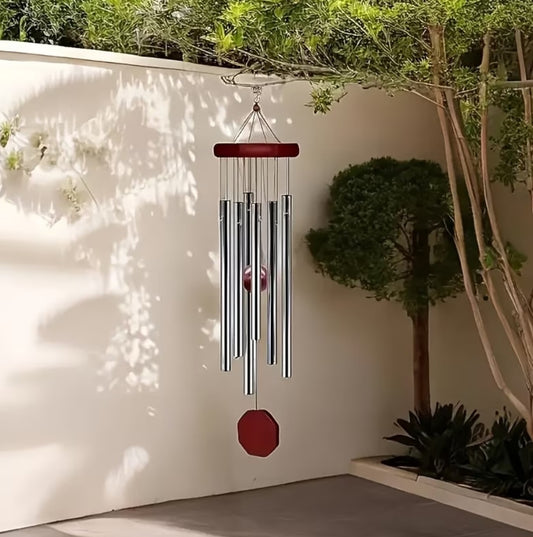 Metal Windchime 6 rods - Steel