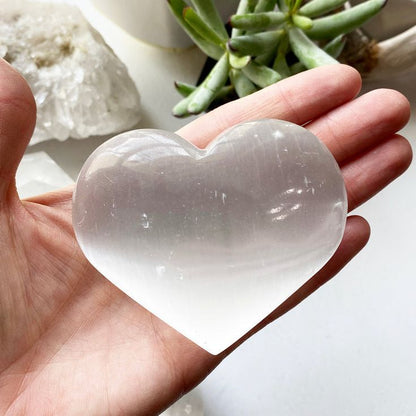 Selenite Heart
