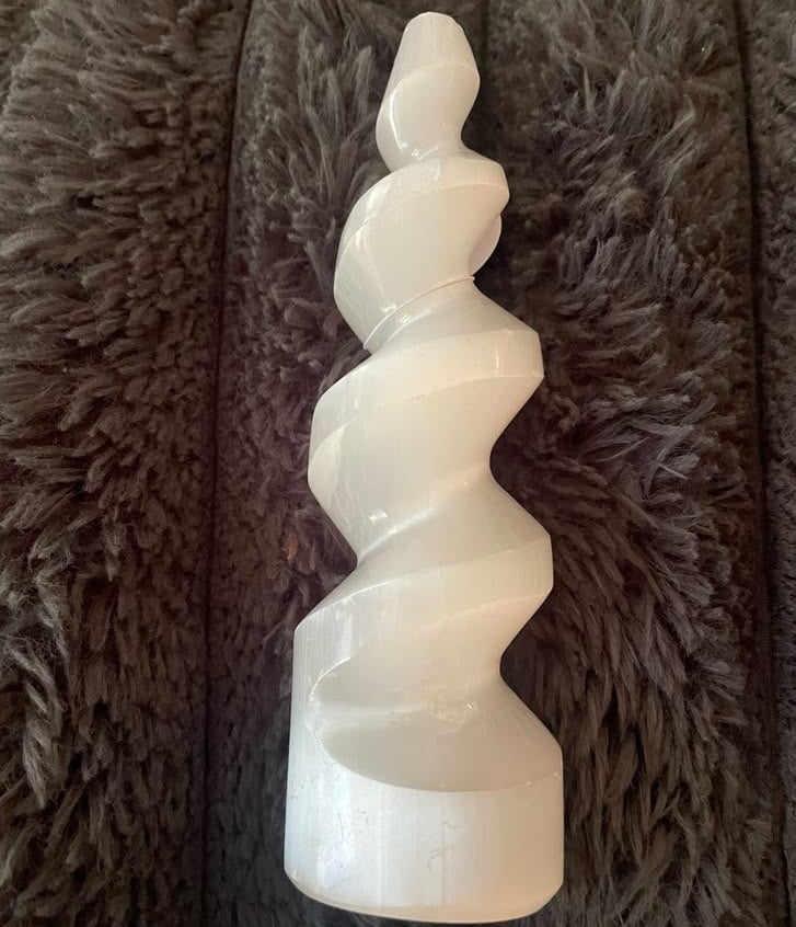 Selenite Spiral Tower