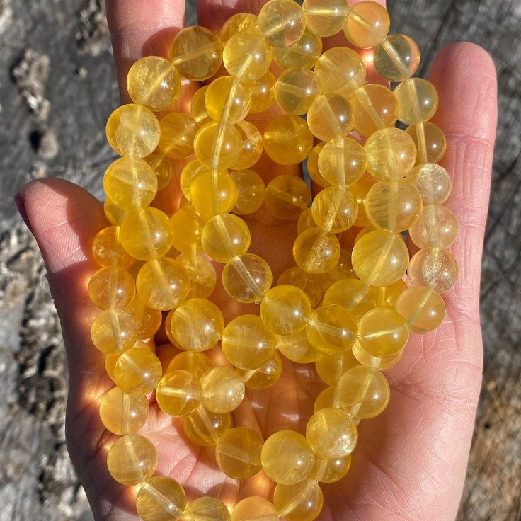 Yellow Flourite Bracelet